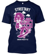 Gambar Streetart Custom T-Shirt Posisi Sales Person