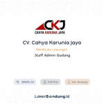 Gambar CV. Cahya Karunia Jaya Posisi Sopir Truk Barang