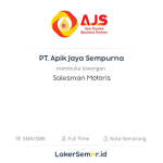 Gambar PT Apik Jaya Sempurna Posisi DISTRIBUTOR SALES REPRESENTATIF (DSR)