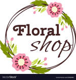 Gambar ROSE Flower Shop Posisi Disain Grafis Percetakan Serabutan